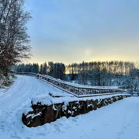 Erholung Im Wald - Mit Schwimmbad Apartamento Hessles