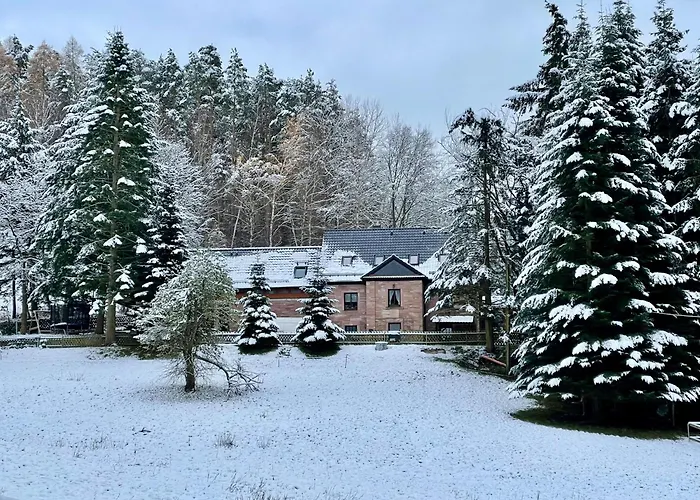 Erholung Im Wald - Mit Schwimmbad Apartamento